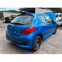 Heckklappe Peugeot 207 blau KMF Kofferraumklappe Kofferraumdeckel