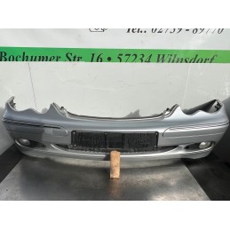 Stoßstange Mercedes C Kl W203 S203 silber Stoßfänger Frontschürze