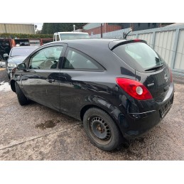 Heckklappe Opel Corsa D schwarz Z20R Kofferraumklappe