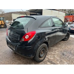 Heckklappe Opel Corsa D schwarz Z20R Kofferraumklappe