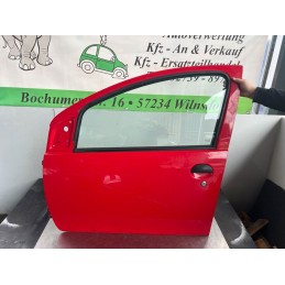 Tür Toyota Aygo 5 Türer vorne links rot Modell 2005-2008