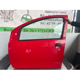 Tür Toyota Aygo 5 Türer vorne links rot Modell 2005-2008