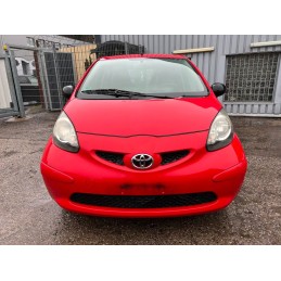 Tür Toyota Aygo 5 Türer vorne links rot Modell 2005-2008