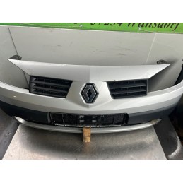 Stoßstange Renault Megane II vorne silber Stoßfänger Frontschürze