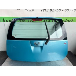 Heckklappe Daihatsu Sirion M300 blau B57 Kofferraumklappe