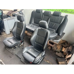 Lederausstattung BMW X5 E53 Sitze Leder schwarz Sitzheizung Memor